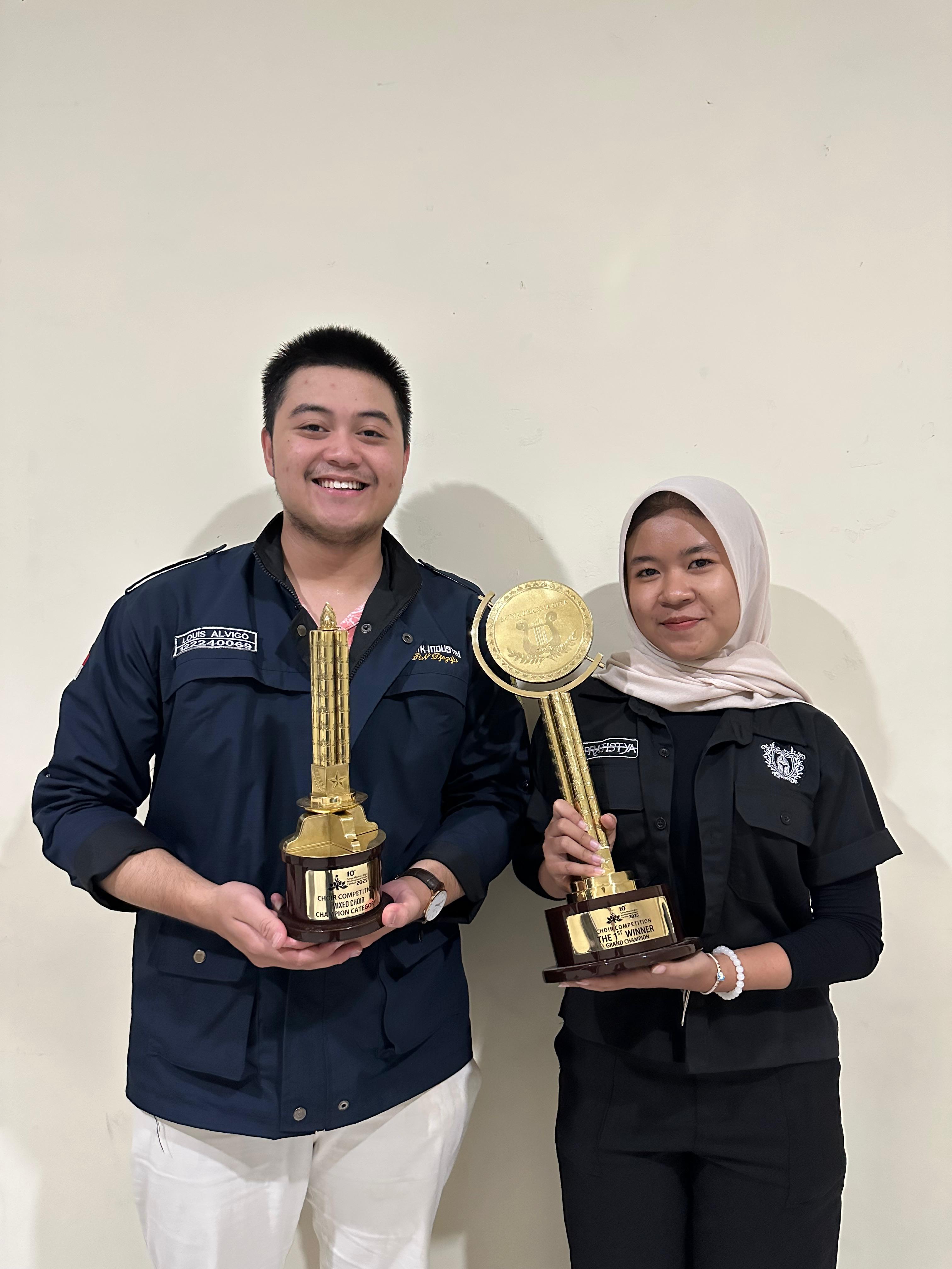 Grand Champion of Satya Dharma Gita International Choir Festival 2025